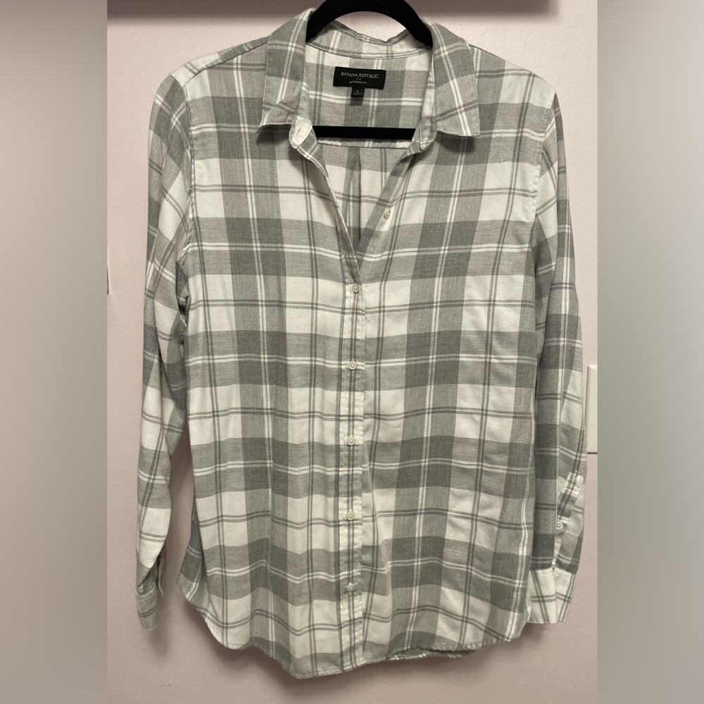 Boyfriend flannel shirt